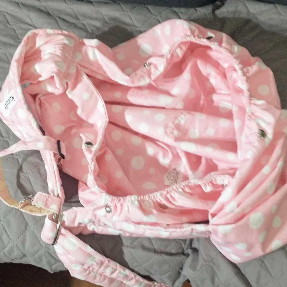Pink Polka Dot Dog Carrier